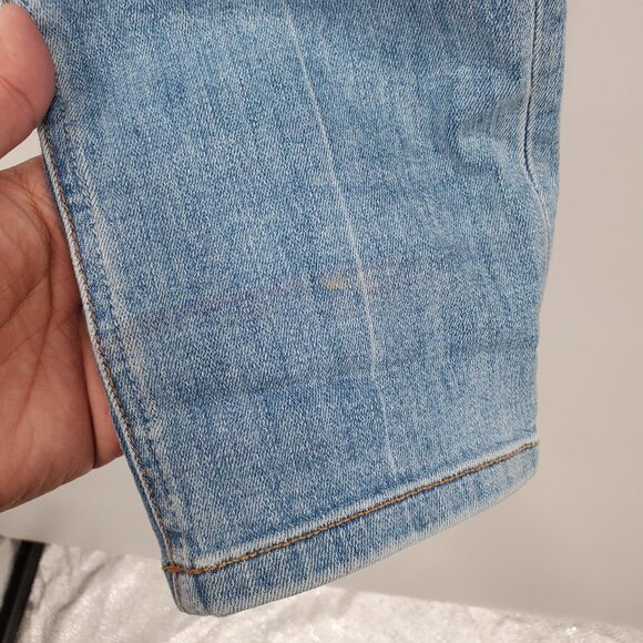 Reformation High Waisted Light Faded Jeans Denim Pants Women Size 30 Faded Wash - Picture 4 of 14